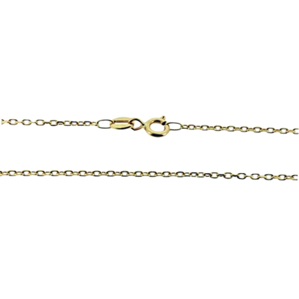 COLLAR CADENA FORZADA ORO 18 KTES. 50 CM