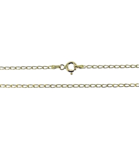 COLLAR CADENA BILBAO MUJER ORO 18 KTES.