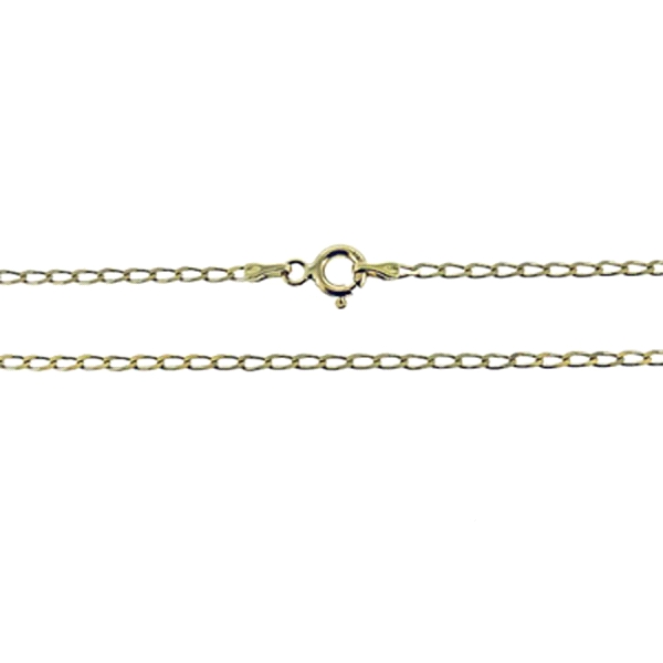 COLLAR CADENA BILBAO MUJER ORO 18 KTES.