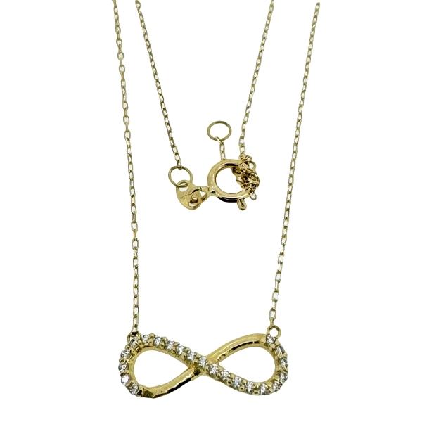 COLLAR INFINITO ORO 18 KTES. 45 CM. ASA