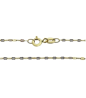 COLLAR CADENA OJITO ORO 18 KTES. 45 CM.