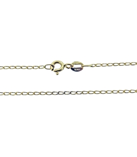 GARGANTILLA BILBAO ORO 1ªLEY 45CM MACIZA
