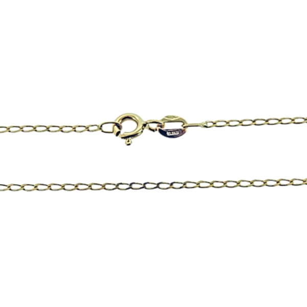 GARGANTILLA BILBAO ORO 1ªLEY 45CM MACIZA