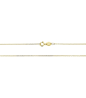 COLLAR FORZADA DIAMANTADA ORO 1ª LEY 45