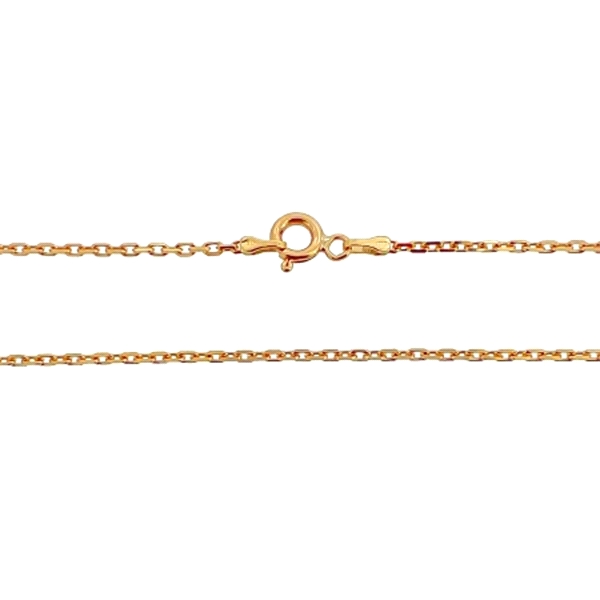 COLLAR CADENA FORZADA ORO 18 KTES. 40 CM