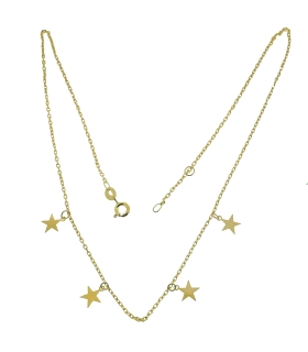COLLAR MUJER JUVENIL ESTRELLA ORO 1ª LEY