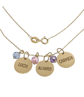 COLLAR IDEAL NOVEDAD ORO PRIMERA LEY 40