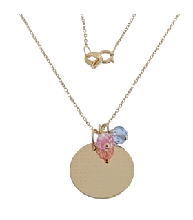 COLLAR MUJER ORO PRIMERA LEY NOVEDAD