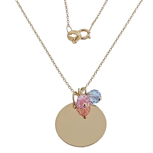 COLLAR MUJER ORO PRIMERA LEY NOVEDAD