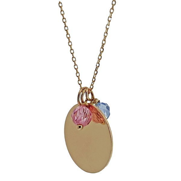 COLLAR MUJER ORO PRIMERA LEY NOVEDAD