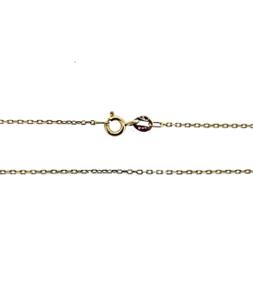 COLLAR CADENA FORZADA ORO 18 KTES. 40 CM