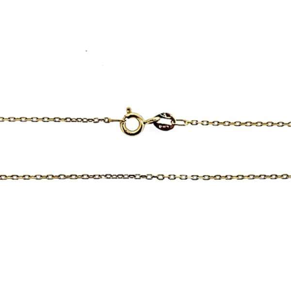 COLLAR CADENA FORZADA ORO 18 KTES. 40 CM
