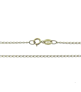 COLLAR CADENA BILBAO ORO 18 KTES. 40 CM