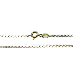 COLLAR CADENA BILBAO ORO 18 KTES. 40 CM