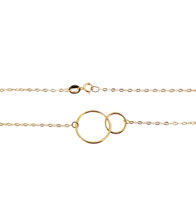 COLLAR KARMA ORO 18 KTES. 40 CM