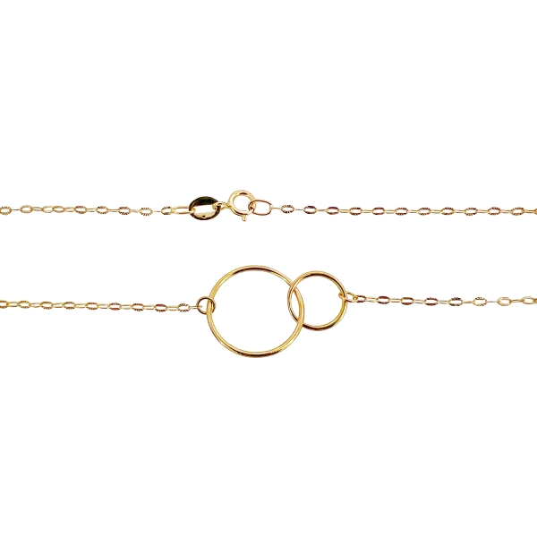 COLLAR KARMA ORO 18 KTES. 40 CM