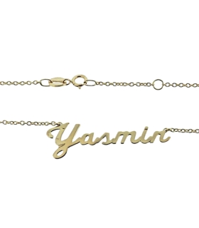 GARGANTILLA YASMIN ORO 1ªLEY 40 CM LARGO