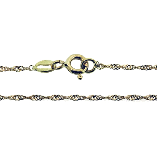 COLLAR CADENA SINGAPUR ORO 18 KTES. 40 C