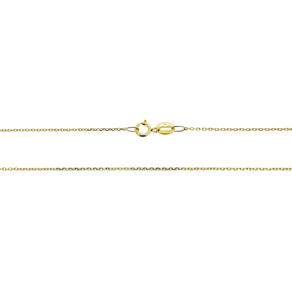 COLLAR FORZADA DIAMANTADA ORO 1ª LEY 40