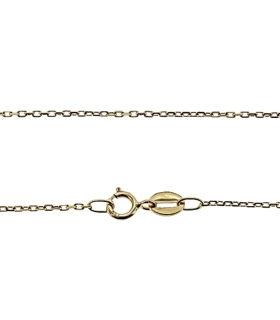 COLLAR CADENA FORZADA ORO 18 KTES. 40 CM