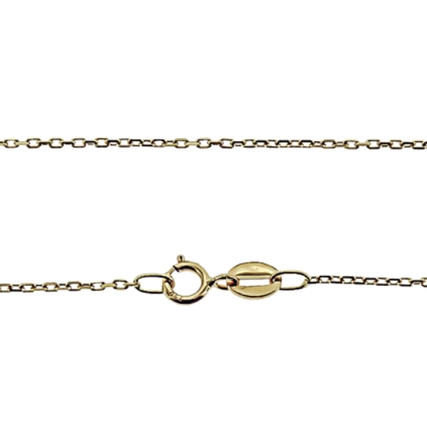 COLLAR CADENA FORZADA ORO 18 KTES. 40 CM