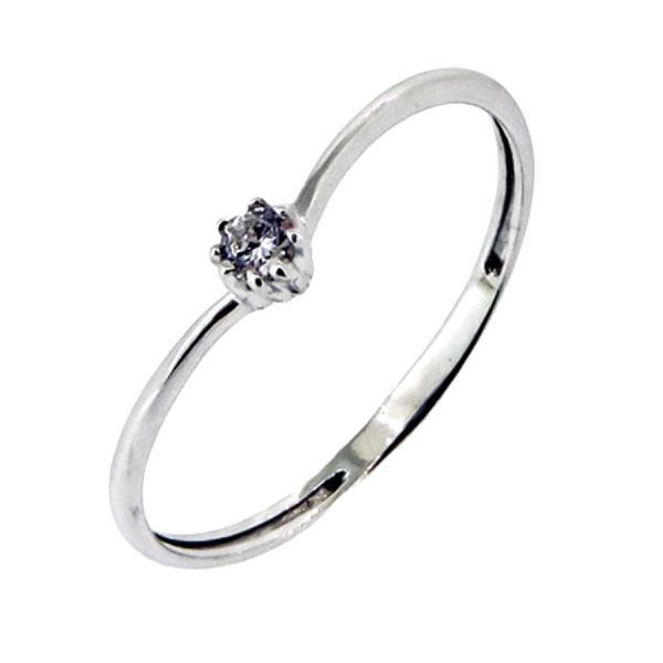 ANILLO NOVIOS ORO BLANCO 18 KTES. 2.80 M