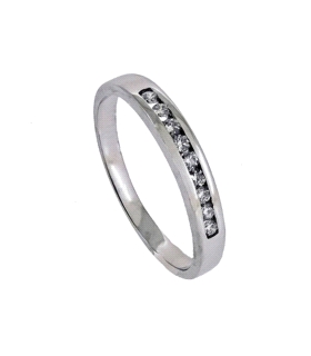 ANILLO BRILLANTES ORO BLANCO 18 KTES. 3