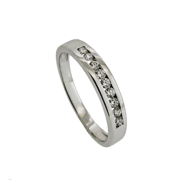 ANILLO BRILLANTES ORO BLANCO 18 KTES. 4