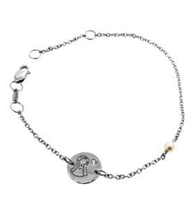 PULSERA DIAMANTE RECIEN ORO BLANCO 1ªLEY