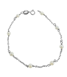 PULSERA RECIÉN NIÑA ORO B. 18 KTES. 14 C