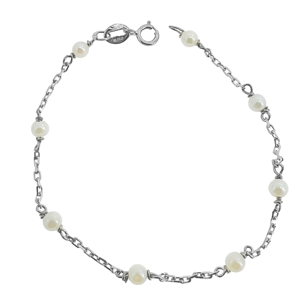 PULSERA RECIÉN NIÑA ORO B. 18 KTES. 14 C