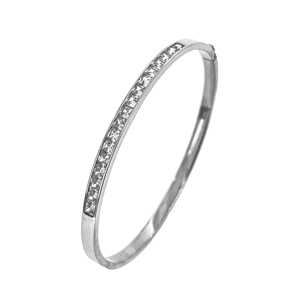 PULSERA MUJER RIGIDA ORO B. 1ª LEY 54X60