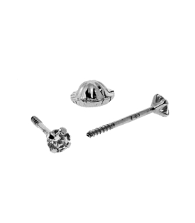 PENDIENTE UNISEX ORO B. 18 KTES. 2 MM.