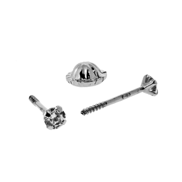 PENDIENTE UNISEX ORO B. 18 KTES. 2 MM.