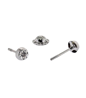 PENDIENTE REDONDO ORO 1ª LEY 3.60 MM ZIR