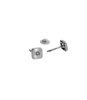 PENDIENTE BRILLANTE ORO B. 18 KTES. 3.60