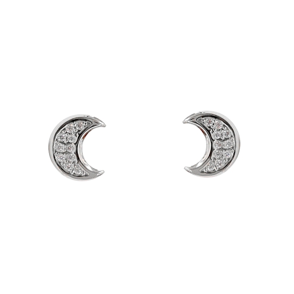 PENDIENTE LUNA JUVENIL ORO 18 KTES. 9.20