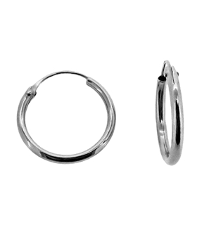 PENDIENTE CRIOLLAS UNISEX ORO B. 18 KTES