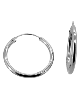 PENDIENTE CRIOLLAS UNISEX ORO B.18 KTES.