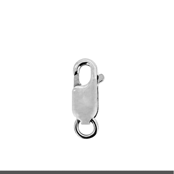 MOSQUETON ORO BLANCO 1ª LEY 11,50X4,30