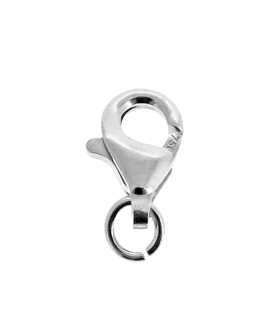 MOSQUETON ORO 1ª LEY FORMA PERA 8 X 5