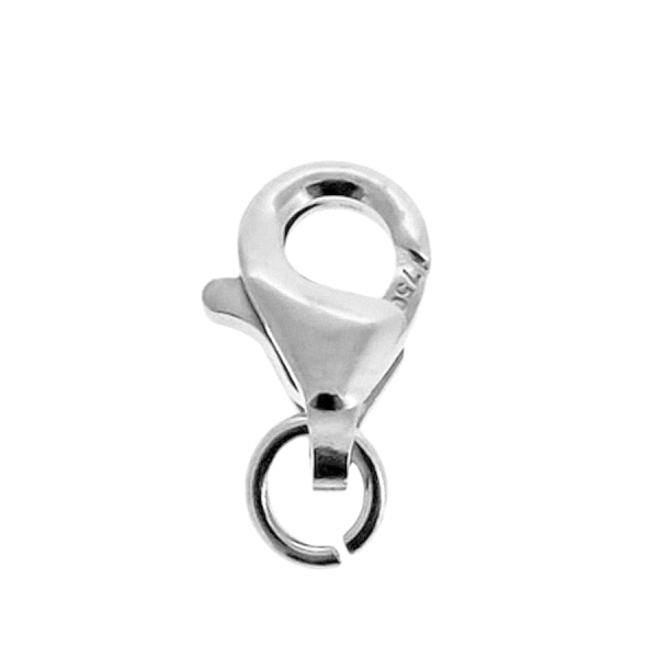 MOSQUETON ORO 1ª LEY FORMA PERA 8 X 5