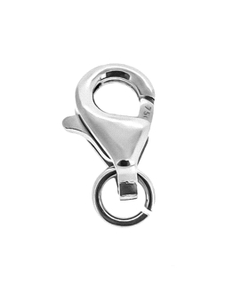 MOSQUETON ORO BLANCO 1ª LEY F. PERA 11X7