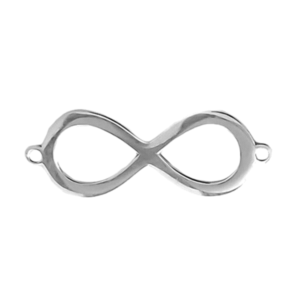 INFINITO PARA PULSERA ORO BLANCO 1ª LEY