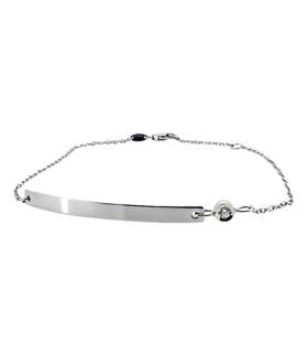 NOMEOLVIDES DIAMANTE ORO BLANCO 1ªLEY