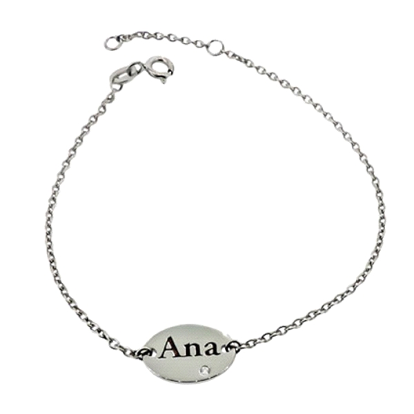 NOMEOLVIDES DIAMANTE ORO BLANCO 1ª LEY