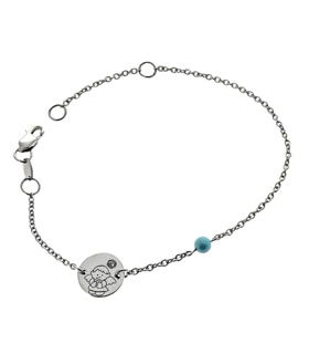 NOMEOLVIDES DIAMANTE ORO BLANCO 1ª LEY