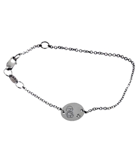 NOMEOLVIDES DIAMANTE ORO BLANCO 1ª LEY