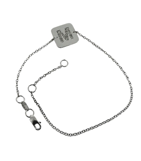 NOMEOLVIDES DIAMANTES ORO BLANCO 1ª LEY