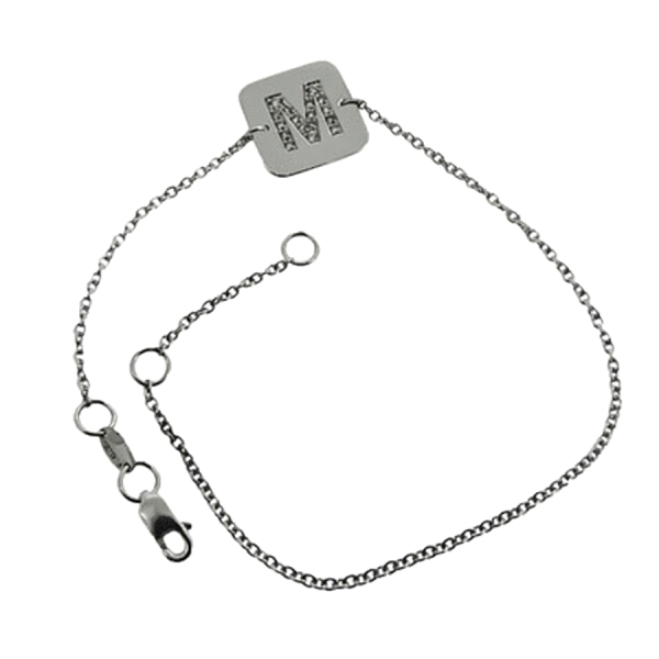 NOMEOLVIDES DIAMANTES ORO BLANCO 1ª LEY